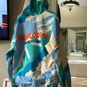 Members Only x Nickelodeon Rugrats Multi Windbreaker Jacket - XL